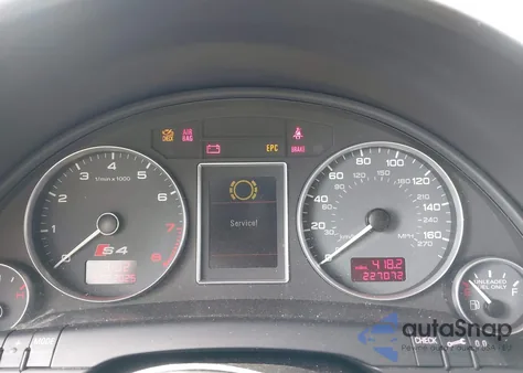 2006 Audi S4 4.2 из США, поврежденный, VIN WAUGL78E46A178122